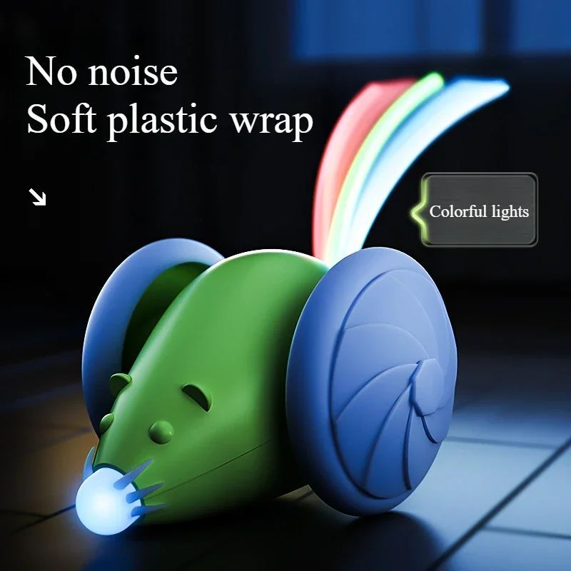 WhiskerWhirl™ Electric Mouse – Ultimate Hunt Toy for Cats!