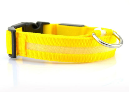 Rechargeable LED Dog Collar for Pet Night Safety