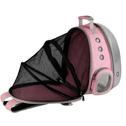 Pet Travel Backpack – Space Capsule with Full View