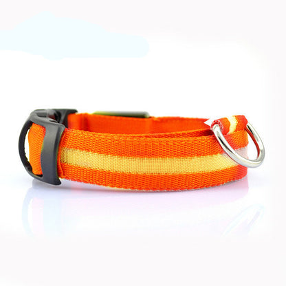 Rechargeable LED Dog Collar for Pet Night Safety