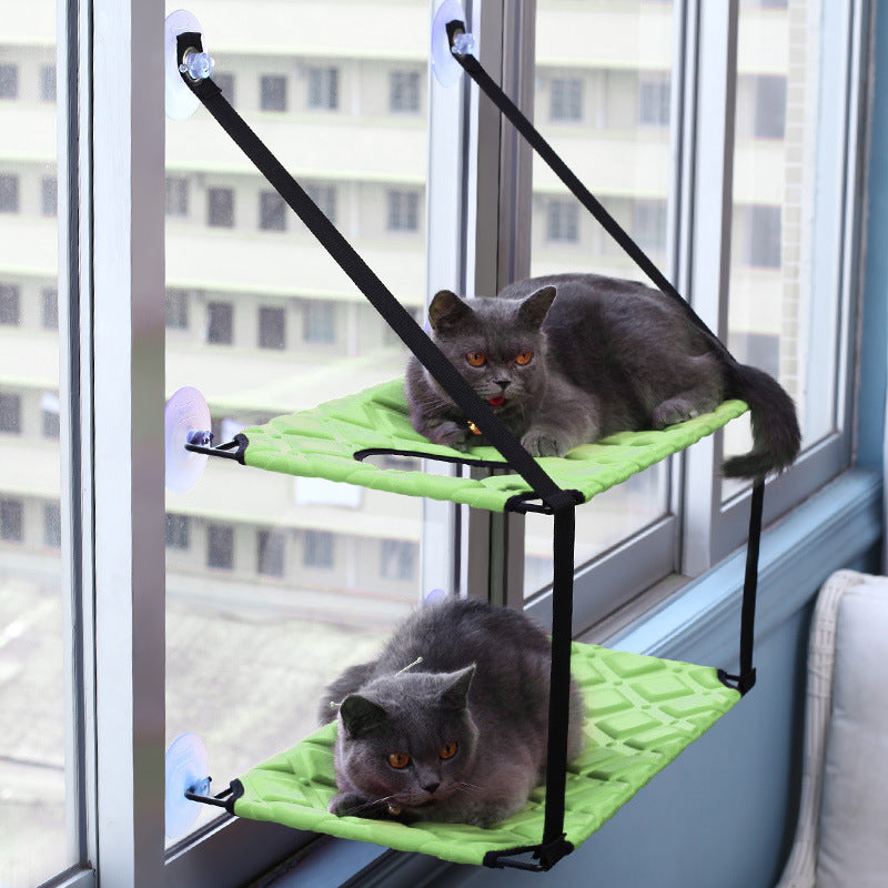 Relaxing Cat Window Seat – Perfect Indoor Chill Zone