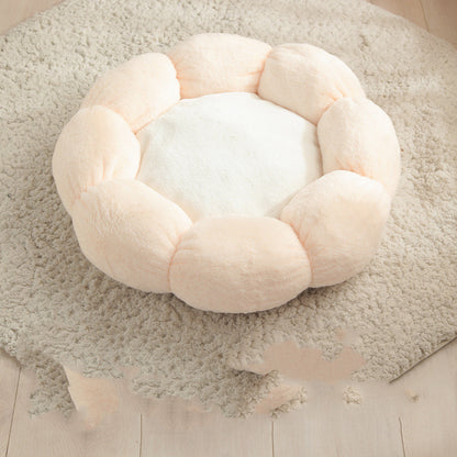 Floral Pet Bed – Comfy, Cute Spot for Naps