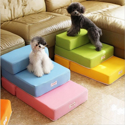 Pet Steps – Soft, Washable, Non-Slip Stairs for Pets