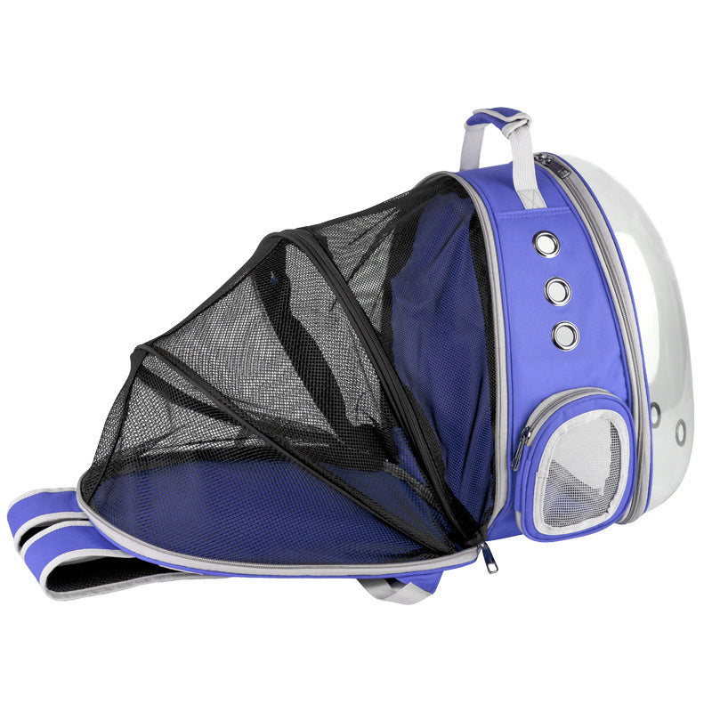 Pet Travel Backpack – Space Capsule with Full View