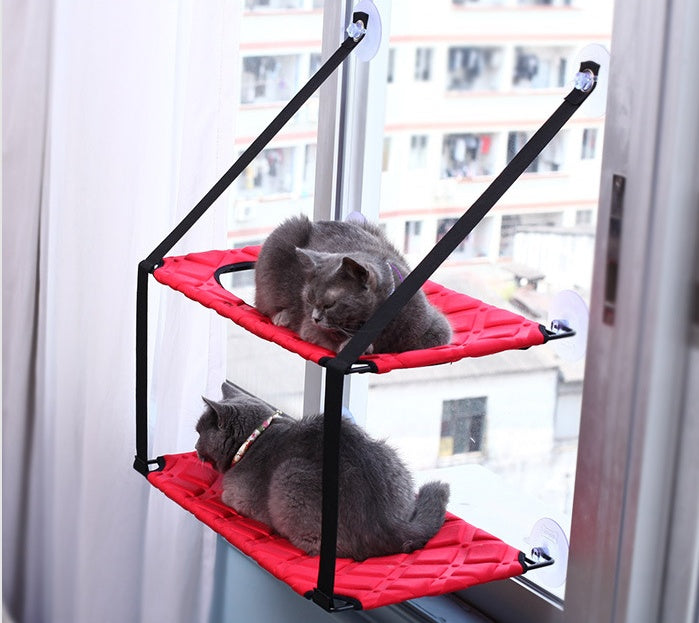 Relaxing Cat Window Seat – Perfect Indoor Chill Zone