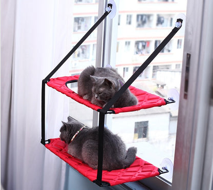 Relaxing Cat Window Seat – Perfect Indoor Chill Zone