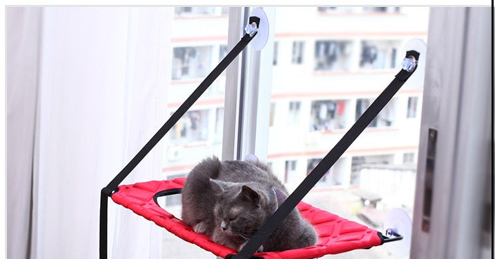 Relaxing Cat Window Seat – Perfect Indoor Chill Zone
