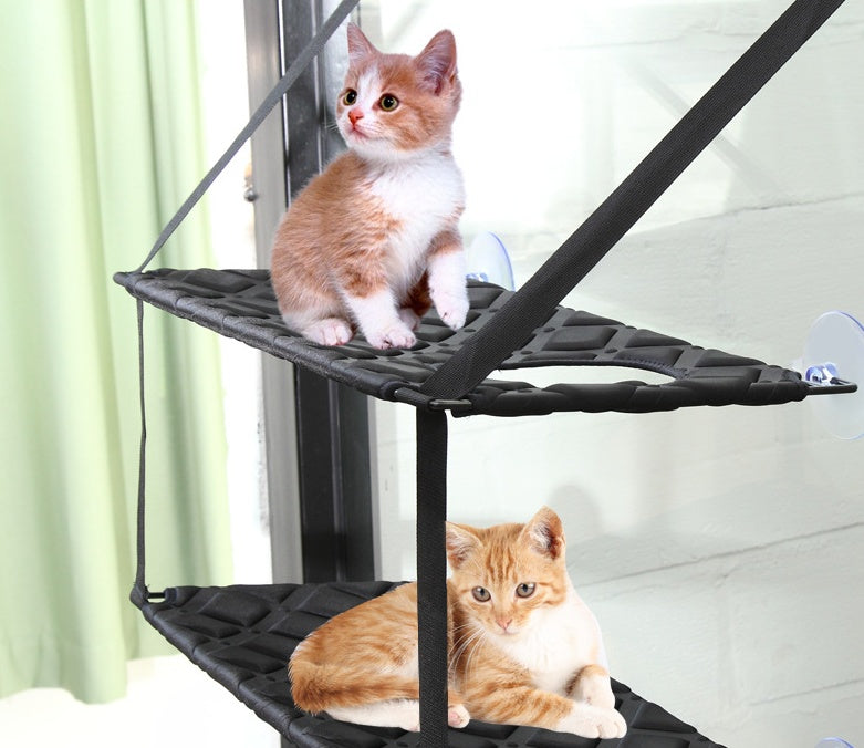 Relaxing Cat Window Seat – Perfect Indoor Chill Zone