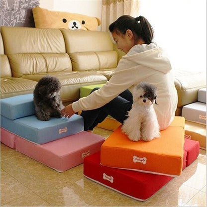 Pet Steps – Soft, Washable, Non-Slip Stairs for Pets
