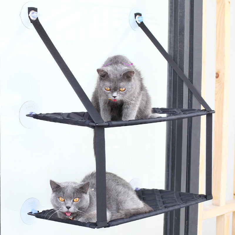 Relaxing Cat Window Seat – Perfect Indoor Chill Zone