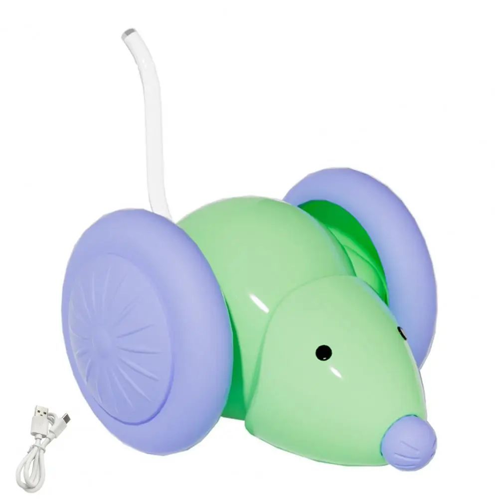 WhiskerWhirl™ Electric Mouse – Ultimate Hunt Toy for Cats!