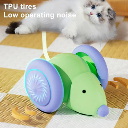WhiskerWhirl™ Electric Mouse – Ultimate Hunt Toy for Cats!