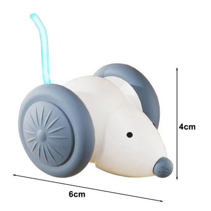 WhiskerWhirl™ Electric Mouse – Ultimate Hunt Toy for Cats!